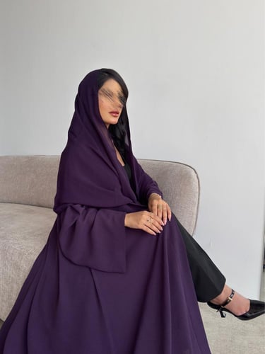 كريب كويتي بنفسجي