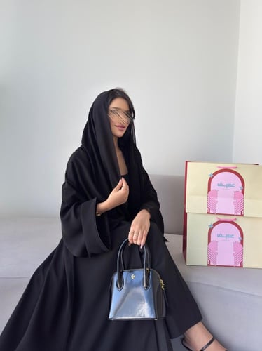 كريب نواعم كوري كلوش كويتي أكمام مربعه