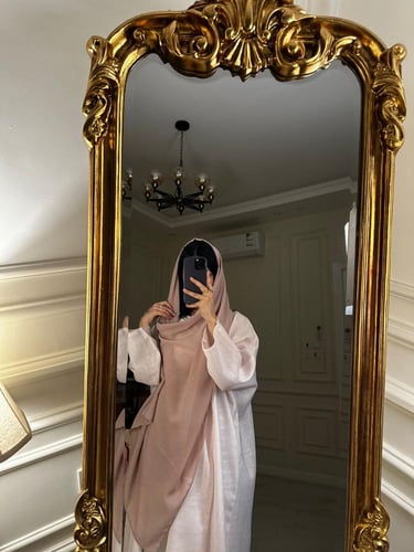 لنن هندي وردي مبطن