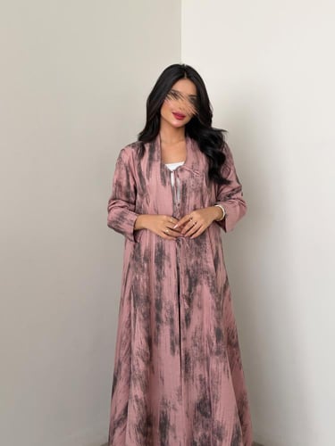 كريب لنن مطبوع بيبي بينك