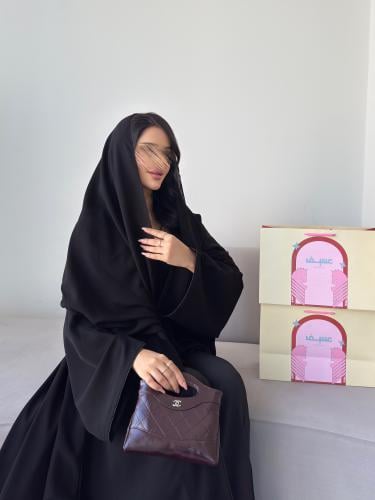 كريب لميا اندنوسي كلوش كويتي أكمام مربعه