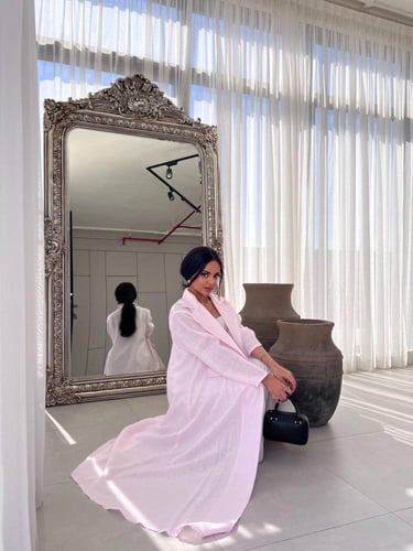 لنن رسميه وردي مبطن