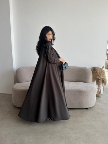 حرير بني دبل كلوش