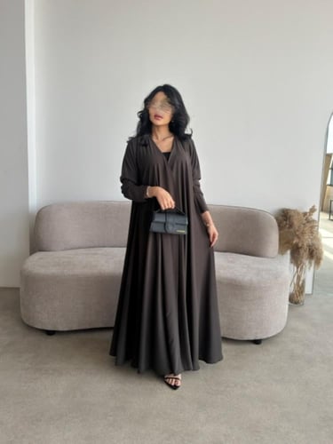 حرير بني دبل كلوش