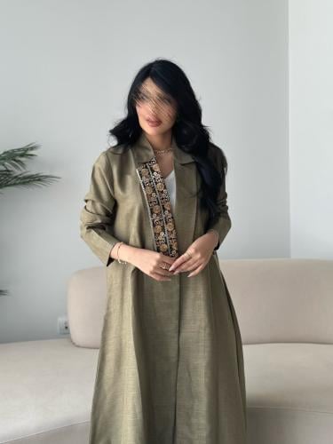 لنن رسمي عشبي مبطن