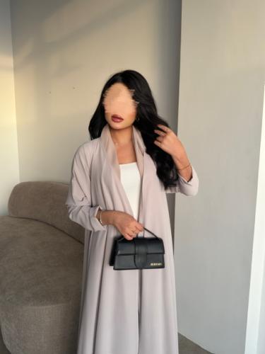 حرير بيج فاتح دبل كلوش