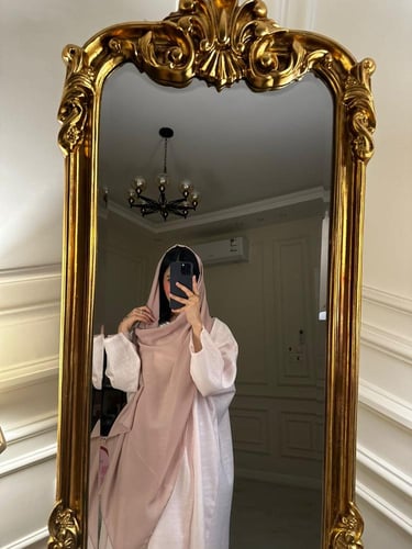 لنن هندي وردي مبطن