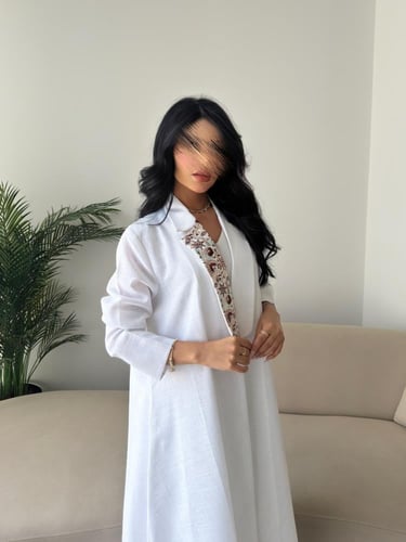 لنن اوف وايت مبطن