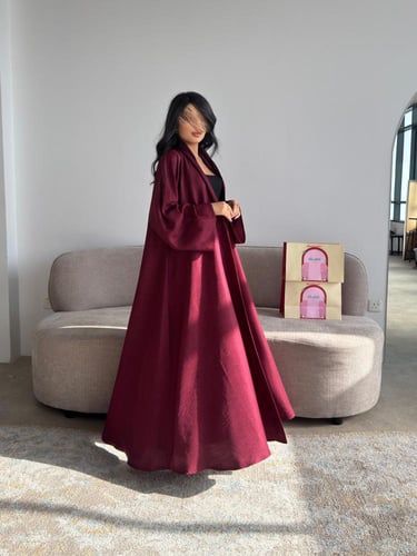 كريب كويتي عنابي