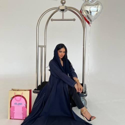 عبايه العيد 3 كحلي