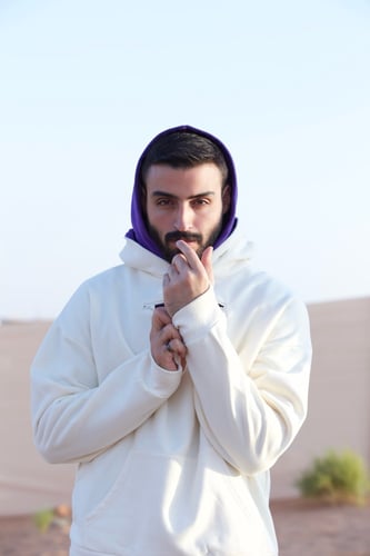 طقم be in the creative zone سكري وبنفسجي