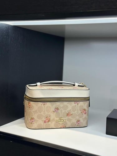 Coach makeup bag