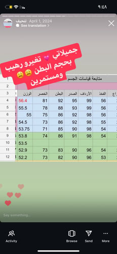 جدول التنحيف لمدة 3 أشهر