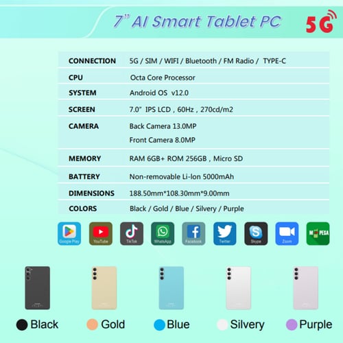 تابلت a40s مثالي للاطفال بشاشة كبيرة