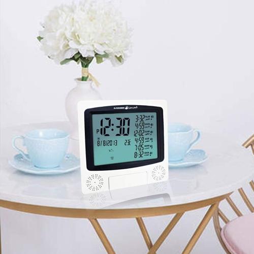 ساعة الاذان الحرمين الرقمية | تنبيهات دقيقة واتجاه...