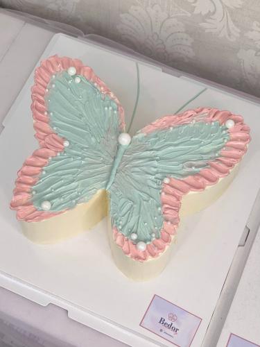 كيكه الفراشه ٨ انش