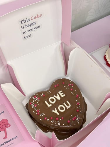 بوكس كيكه كوكيز و ورد