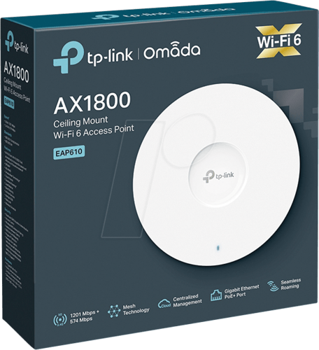 نقطة وصول جيجابت واي فاي 6 لاسلكية V2 EAP610 AX180...