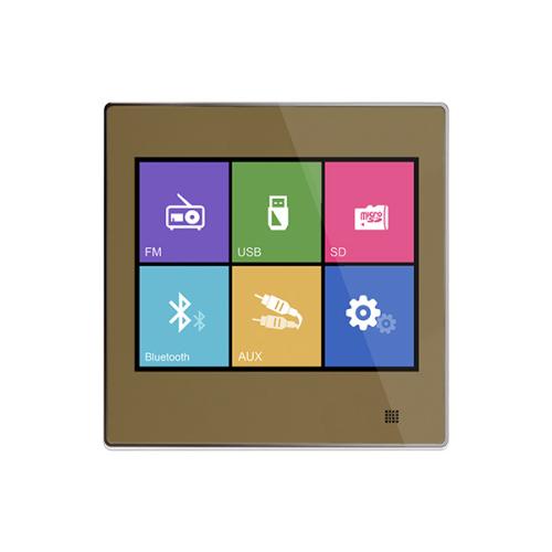 DM837B2x10W Touch Screen Wall Mount Music Amplifie...