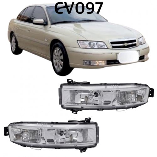 كشافات ضباب شفروليه كابرس 2004-2006 نيكل