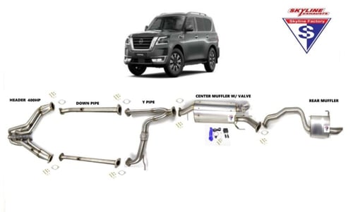 هدرز باترول Y62 ستيل V8