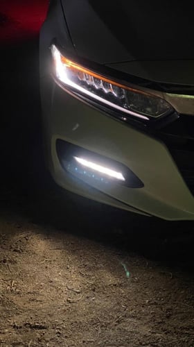 كشافات ضباب اكورد ليد 2018-2020