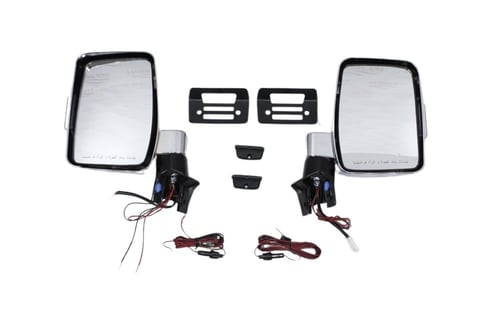 مرايات شاص و ربع تيوتا كروم مع فلشر