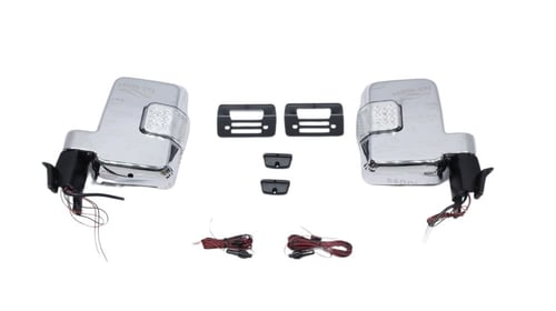 مرايات شاص و ربع تيوتا كروم مع فلشر