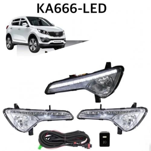 كشافات ضباب سبورتاج ليد 2014-2016