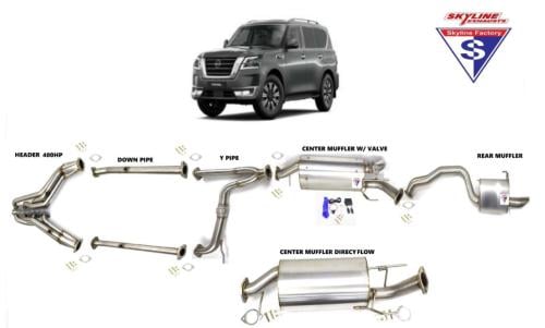 هدرز باترول Y62 ستيل V8