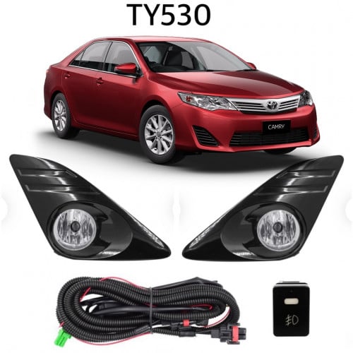 كشافات ضباب كامري اسود 2012-2015