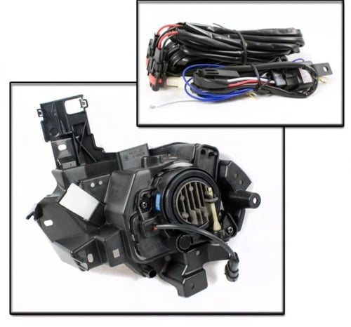 كشافات ضباب مازدا 6 ليد فل كامل 2016-2018