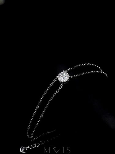 اسوارة السوليتير 1 قيراط