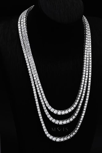 عقد تنس سوليترات متدرج