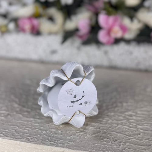 مباخر سيراميك الهبة شكل صدفه مع ثيم حسب الطلب 12حب...