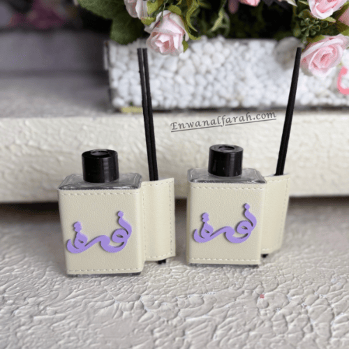 فواحات جلد لافندر بالاسم ثلاثي الأبعاد - عنوان الف...