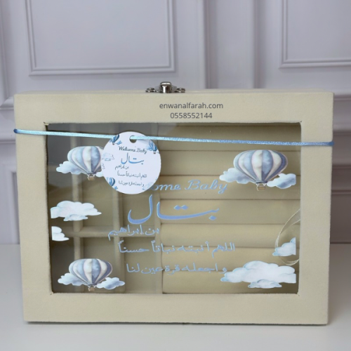 توزيعات منظم مجوهرات جلدي أبيض فاخر | طباعة UV بثي...