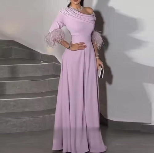 جمبسوت أنيق مزبن بالريش