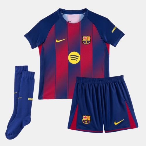 طقم برشلونه الاساسي للاطفال 2026