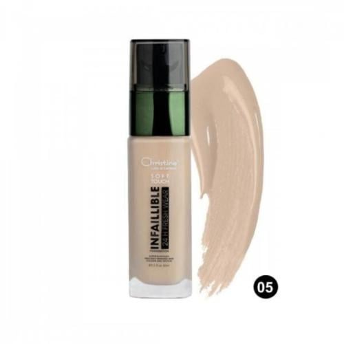 كريم اساس للوجه سوفت تاتش انفاليبل رقم 05