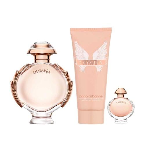 طقم عطر اولمبيا باكورابان نسائي او دو بارفيوم 80 م...
