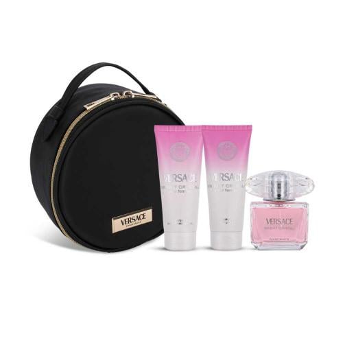 طقم عطر فرزاتشي برايت كريستال نسائي او دو تواليت 9...