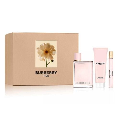 طقم عطر بربري هير نسائي او دو بارفيوم 100مل