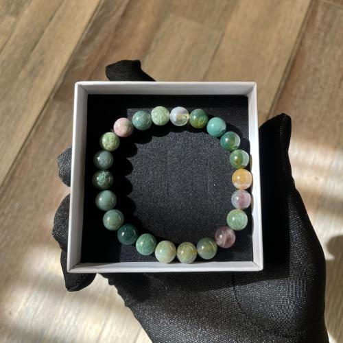 اسوارة من حجر العقيق الطحلبي