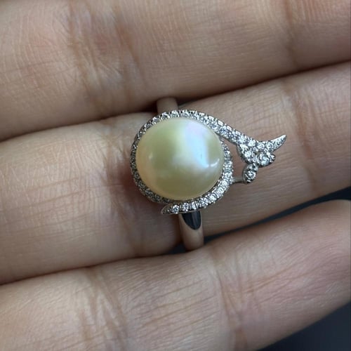 خاتم من لؤلؤ المياة العذبه