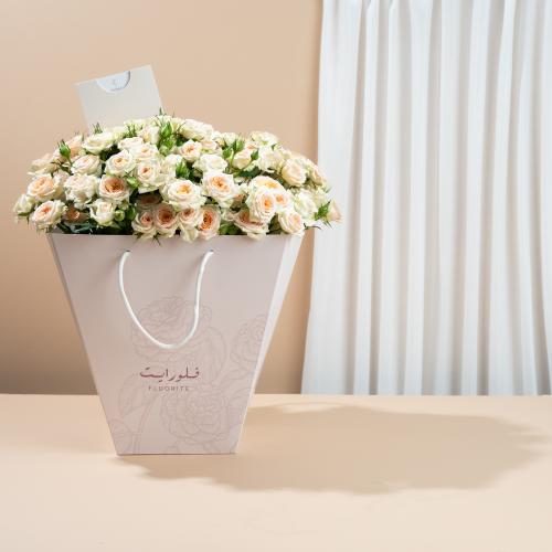 فازة ورد بيبي جوري اوف وايت