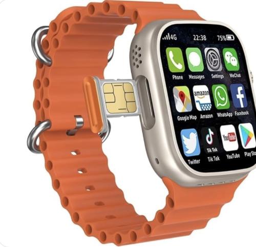 ساعة الترا المطورة Ultra S8 بنظام Android مع مدخل...