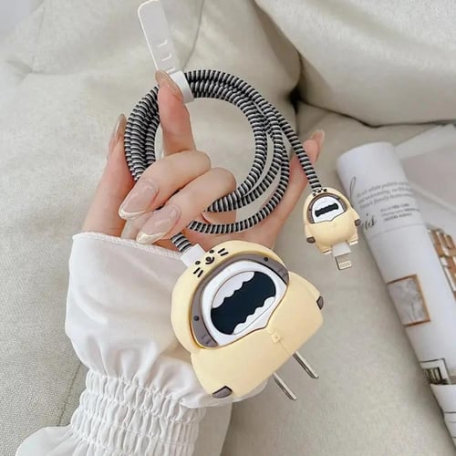 طقم واقي شاحن جوال ایفون