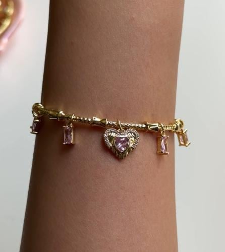 Heart & Rectangle Charms