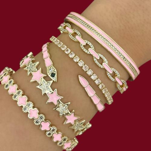 بكج ٦ اساور وردي بدون عيون